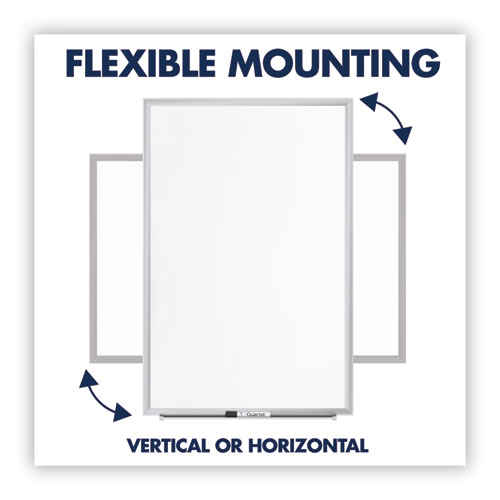 Picture of Classic Series Total Erase Dry Erase Boards, 24" x 18", White Surface, Anodized Aluminum Frame