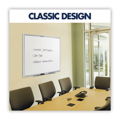 Picture of Classic Series Total Erase Dry Erase Boards, 24" x 18", White Surface, Anodized Aluminum Frame