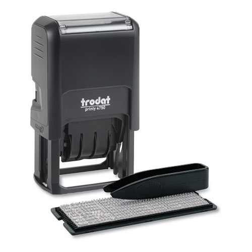 Printy+Do+It+Yourself+Self-Inking+Message+Dater%2C1.63+x+1%2C+Blue%2FRed