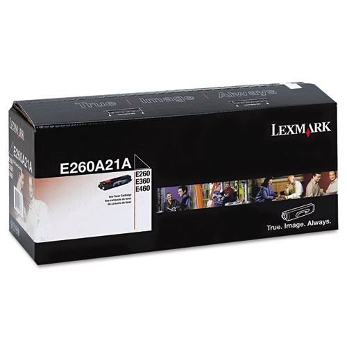 Picture of E260A21A Toner, 3,500 Page-Yield, Black