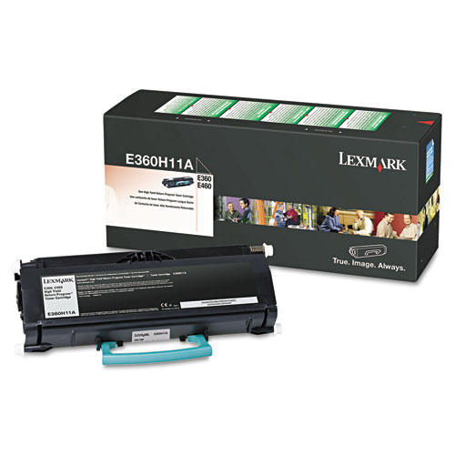 Picture of E360H11A Return Program High-Yield Toner, 9,000 Page-Yield, Black