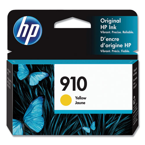 HP+910%2C+%283yl60an%29+Yellow+Orignal+Ink+Cartridge