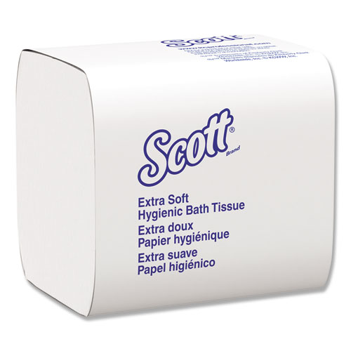 Picture of Hygienic Bath Tissue, Septic Safe, 2-Ply, White, 250/Pack, 36 Packs/Carton