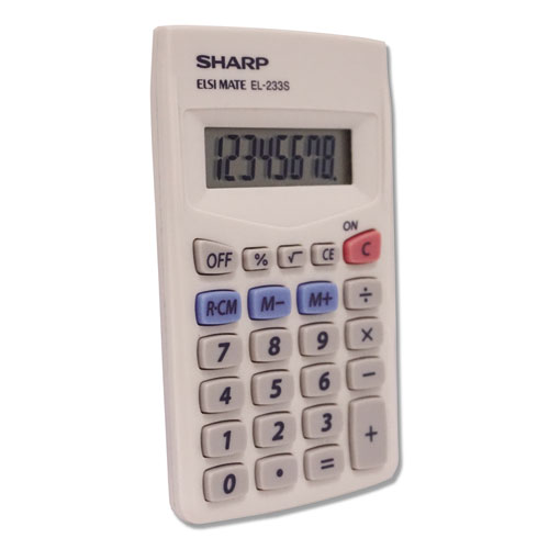 Picture of EL233SB Pocket Calculator, 8-Digit LCD