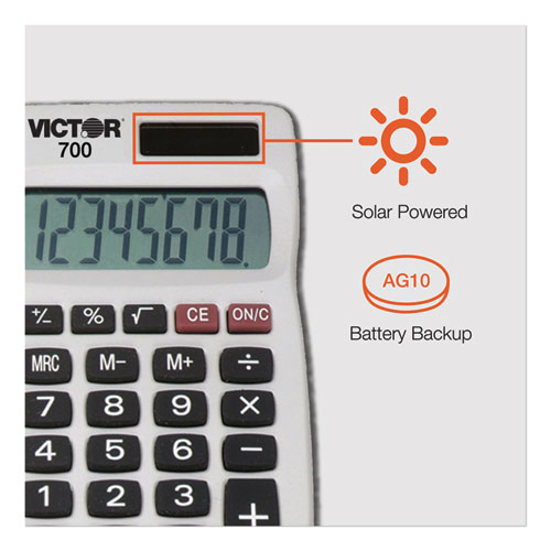 Picture of 700 Pocket Calculator, 8-Digit LCD