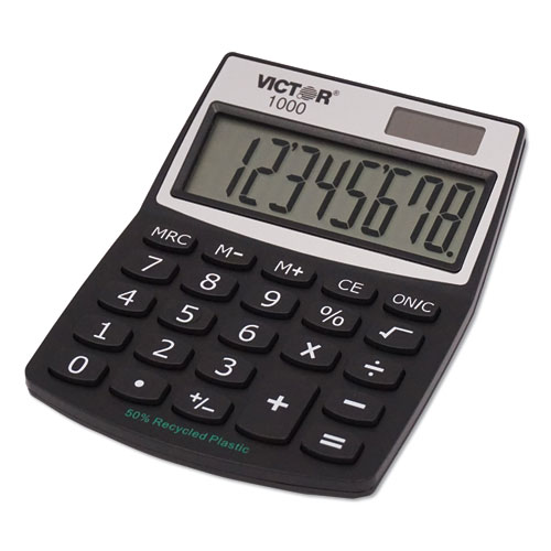 Picture of 1000 Minidesk Calculator, 8-Digit LCD