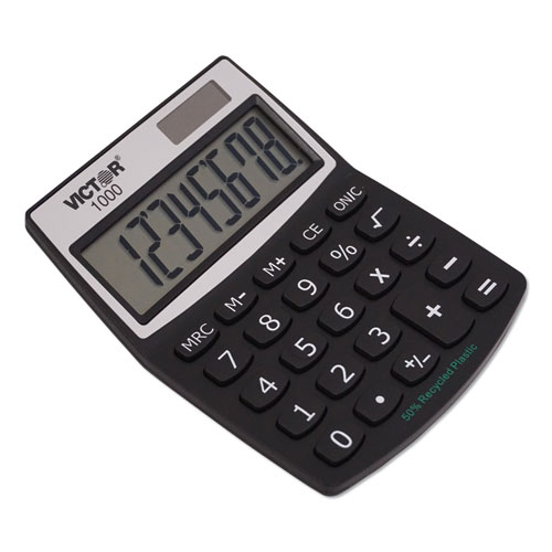 Picture of 1000 Minidesk Calculator, 8-Digit LCD