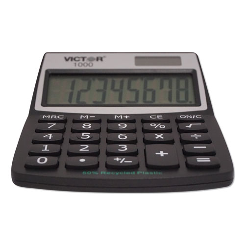 Picture of 1000 Minidesk Calculator, 8-Digit LCD