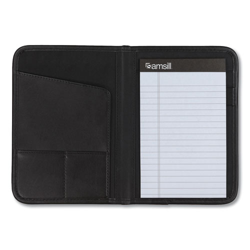 Picture of Professional Padfolio, 3/4w x 9 1/4h, Open Style, Black