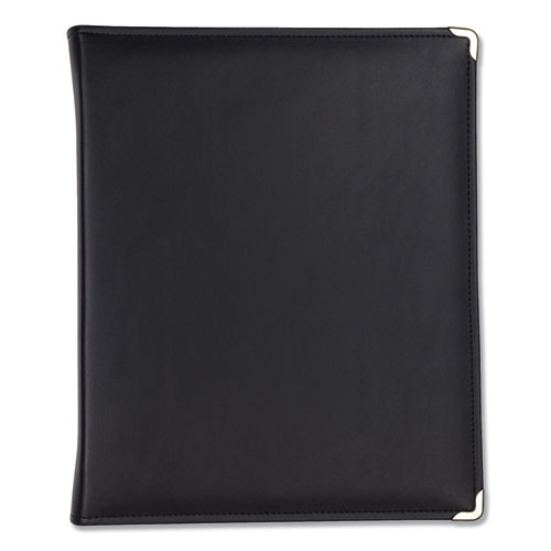 Picture of Classic Collection Zipper Ring Binder, 3 Rings, 1.5" Capacity, 11 x 8.5, Black