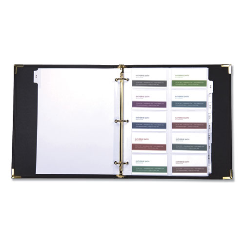 Picture of Samsill Classic Collection Business Card Binder