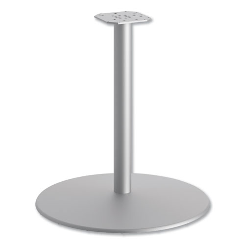 Between+Round+Disc+Base+for+30%26quot%3B+Table+Tops%2C+27.79%26quot%3B+High%2C+Textured+Silver