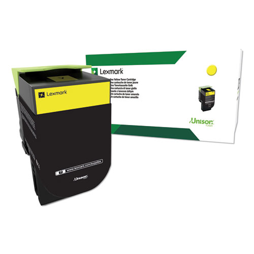 80c1hy0+Return+Program+High-Yield+Toner%2C+3%2C000+Page-Yield%2C+Yellow