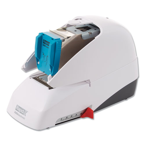 Picture of 5050e Professional Electric Stapler, 60-Sheet Capacity, White