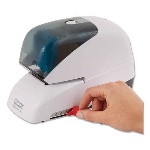 Picture of 5050e Professional Electric Stapler, 60-Sheet Capacity, White