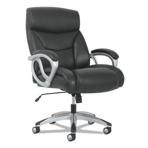 3-Forty-One+Big+And+Tall+Chair%2C+Supports+Up+To+400+Lb%2C+19%26quot%3B+To+22%26quot%3B+Seat+Height%2C+Black+Seat%2Fback%2C+Chrome+Base