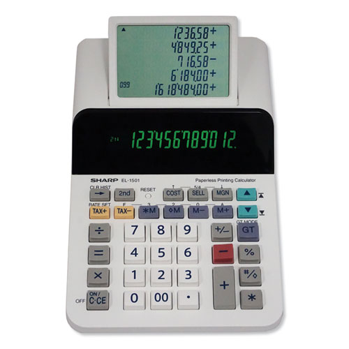 Picture of EL-1501 Paperless Printing Calculator