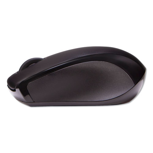 Picture of Compact Mouse, 2.4 GHz Frequency/26 ft Wireless Range, Left/Right Hand Use, Black