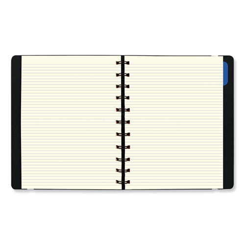 Picture of Soft Touch 17-Month Planner, 10.88 x 8.5, Black Cover, 17-Month: Aug 2024 to Dec 2025