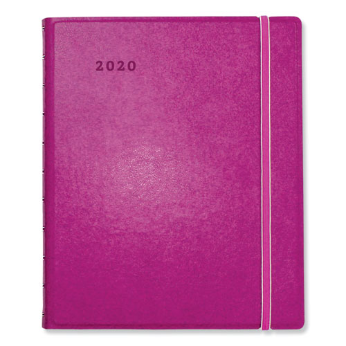 Picture of Soft Touch 17-Month Planner, 10.88 x 8.5, Fuchsia Cover, 17-Month: Aug 2024 to Dec 2025