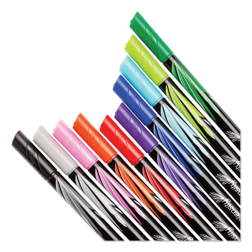 Picture of Intensity Porous Point Pen, Stick, Extra-Fine 0.4 mm, Assorted Ink and Barrel Colors, 10/Pack