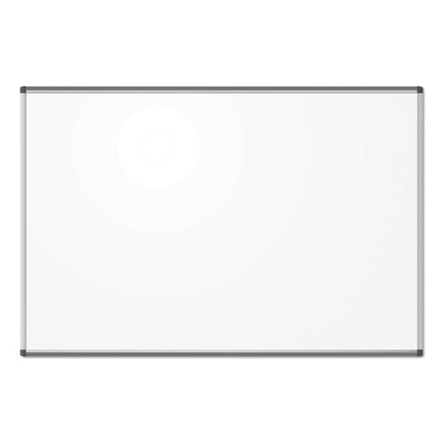 Picture of PINIT Magnetic Dry Erase Board, 70 x 47, White Surface, Silver Aluminum Frame