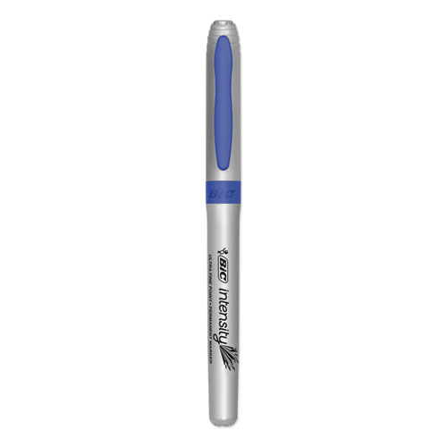 Picture of Intensity Ultra Fine Tip Permanent Marker, Extra-Fine Needle Tip, Assorted Colors, Dozen
