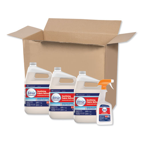 Picture of Professional Sanitizing Fabric Refresher, Light Scent, 1 gal Bottle, Ready to Use, 3/Carton