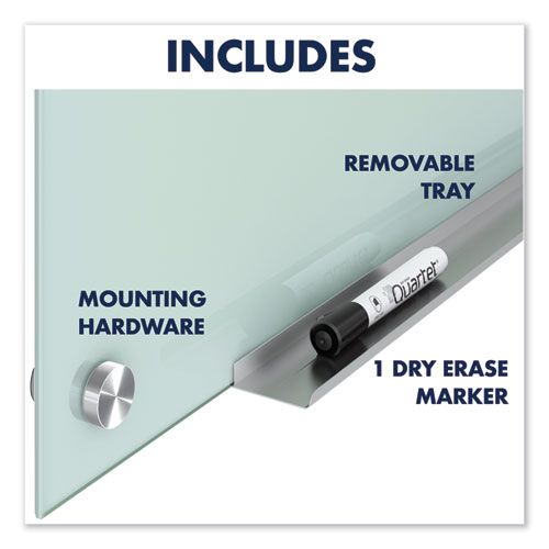 Picture of Infinity Glass Marker Board, 72" x 48", Frost Surface