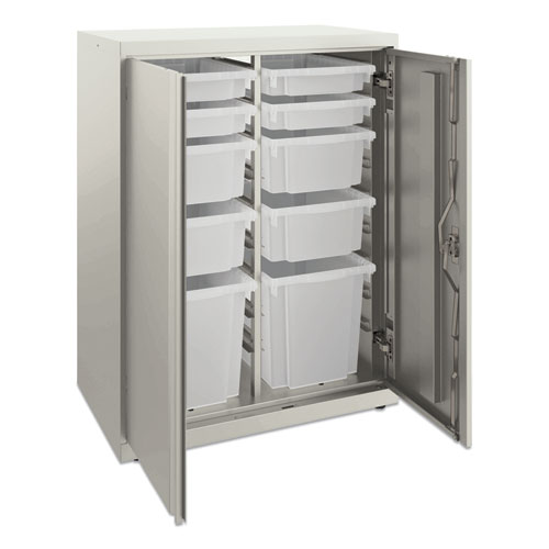 Picture of Flagship Storage Cabinet with 4 Small, 4 Medium and 2 Large Bins, 30w x 18d x 39.13h, Loft