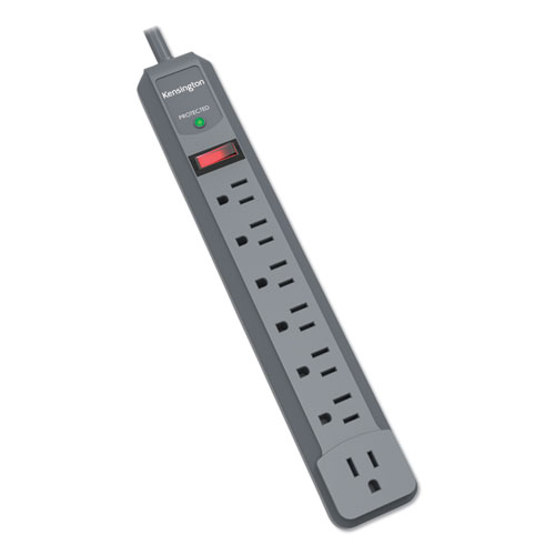Picture of Guardian Premium Surge Protector, 7 AC Outlets, 6 ft Cord, 540 J, Gray