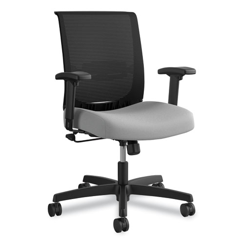 Convergence+Mid-Back+Task+Chair%2C+Swivel-Tilt%2C+Supports+Up+To+275+Lb%2C+16.5%26quot%3B+To+21%26quot%3B+Seat+Height%2C+Frost+Seat%2C+Black+Back%2Fbase