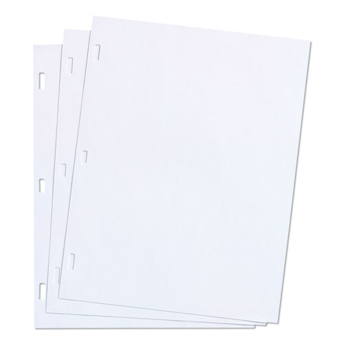 Picture of Ledger Sheets for Corporation and Minute Book, 11 x 8.5, White, Loose Sheet, 100/Box