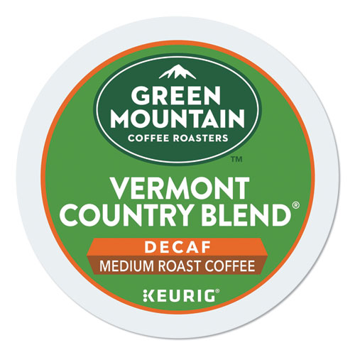 Picture of Vermont Country Blend Decaf Coffee K-Cups, 96/Carton