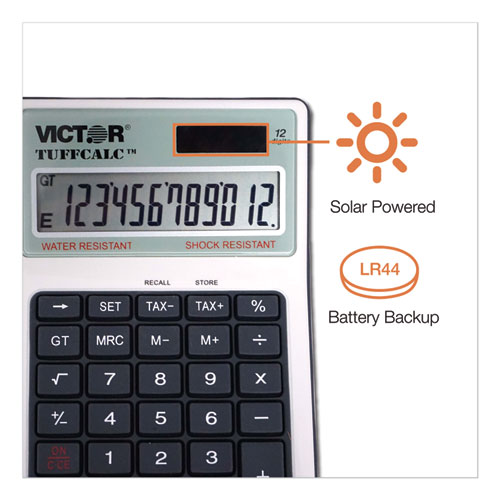 Picture of TUFFCALC Desktop Calculator, 12-Digit LCD