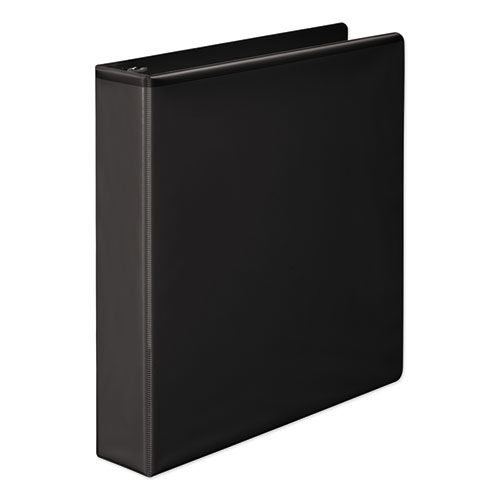 Picture of Heavy-Duty D-Ring View Binder with Extra-Durable Hinge, 3 Rings, 1.5" Capacity, 11 x 8.5, Black