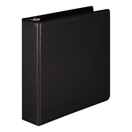 Picture of Heavy-Duty D-Ring View Binder with Extra-Durable Hinge, 3 Rings, 2" Capacity, 11 x 8.5, Black
