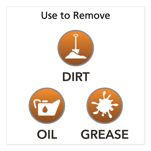 Picture of FAST TOWELS Hand Cleaning Towels, 7.75 x 11, Fresh Citrus, Blue, 130/Bucket, 4 Buckets/Carton