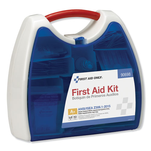 Picture of ReadyCare First Aid Kit for 50 People, ANSI A+, 238 Pieces, Plastic Case