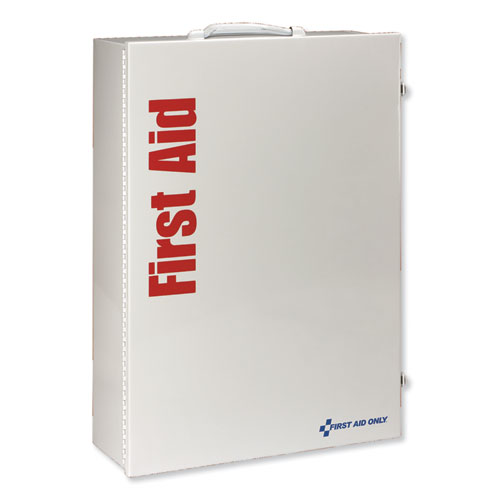 Picture of ANSI Class B+ 4 Shelf First Aid Station with Medications, 1,461 Pieces, Metal Case