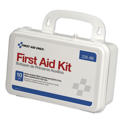 Picture of ANSI-Compliant First Aid Kit, 64 Pieces, Plastic Case