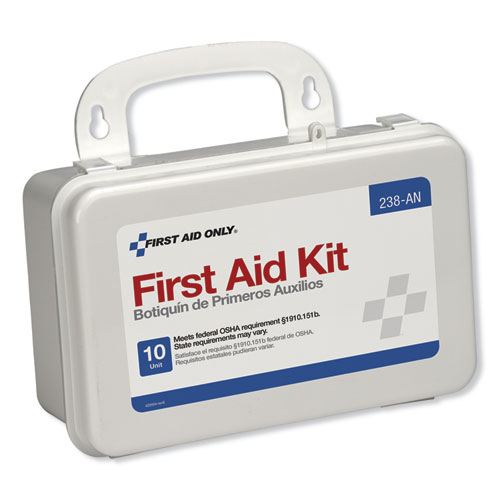 Picture of ANSI-Compliant First Aid Kit, 64 Pieces, Plastic Case