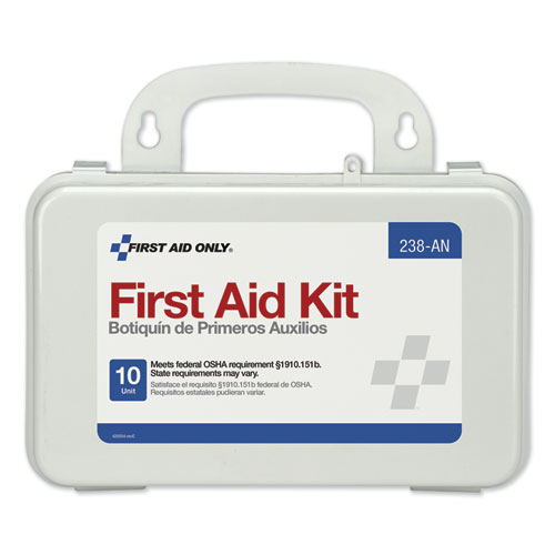 Picture of ANSI-Compliant First Aid Kit, 64 Pieces, Plastic Case