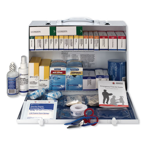 Picture of Industrial First Aid Kit for 75 People, 446 Pieces, Metal Case