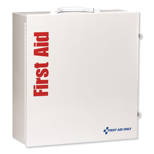 Picture of ANSI 2015 Class A+ Type I and II Industrial First Aid Kit 100 People, 676 Pieces, Metal Case