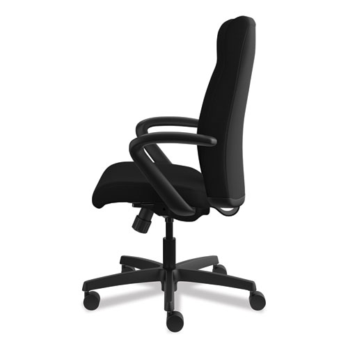 Picture of Ignition Series Executive High-Back Chair, Supports Up to 300 lb, 17" to 21" Seat Height, Black