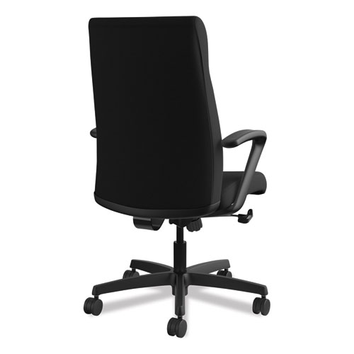 Picture of Ignition Series Executive High-Back Chair, Supports Up to 300 lb, 17" to 21" Seat Height, Black