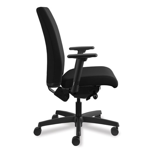 Picture of Ignition Series Mid-Back Work Chair, Supports Up to 300 lb, 17" to 22" Seat Height, Black