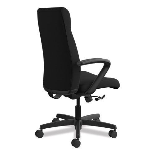 Picture of Ignition Series Executive High-Back Chair, Supports Up to 300 lb, 17" to 21" Seat Height, Black