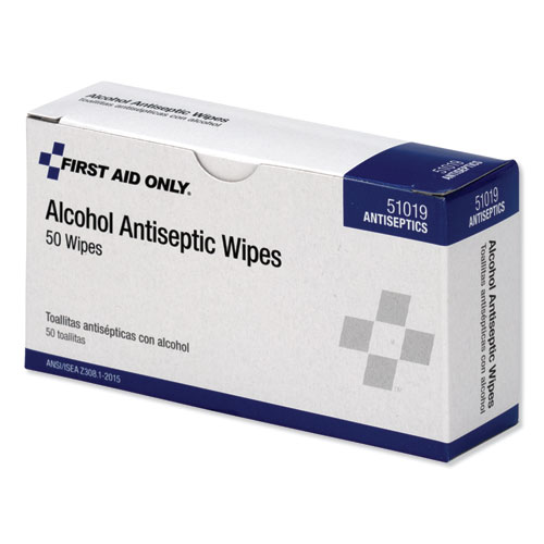 Picture of First Aid Alcohol Pads, 50/Box